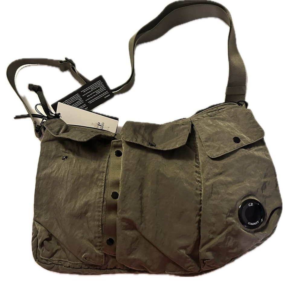 CP Company Olive Crossbody Bag